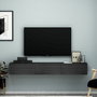 Hanah Home Soporte para TV Terra Negro